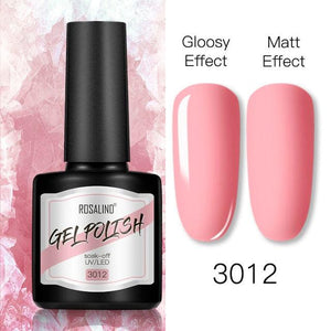 Shiny Womens Gel Nail Polish Permanent Painting Glossy Matte Effect For Manicure Nail Art Design For Womens and Girls