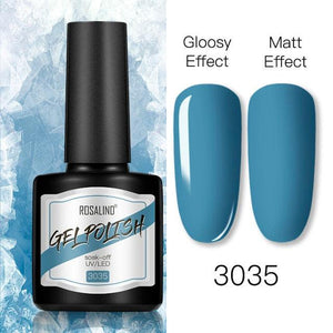 Shiny Womens Gel Nail Polish Permanent Painting Glossy Matte Effect For Manicure Nail Art Design For Womens and Girls