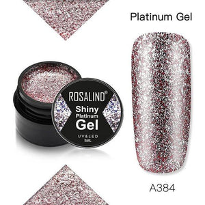 Luxury Modern Crystal Shiny Gel Nail Polish Painting Nails Art Design Diamond Manicure Gel Luxury Design For Women and Girls