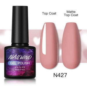 Luxury Womens Colorful Gel Nail Polish 8ml Semi Permanent UV/LED Glossy Effect Popular Design For Women and Girls in Fashion Style
