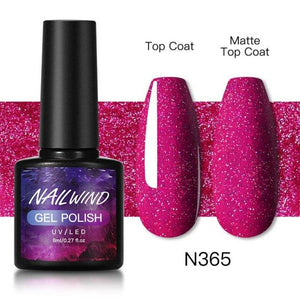 Luxury Womens Colorful Gel Nail Polish 8ml Semi Permanent UV/LED Glossy Effect Popular Design For Women and Girls in Fashion Style