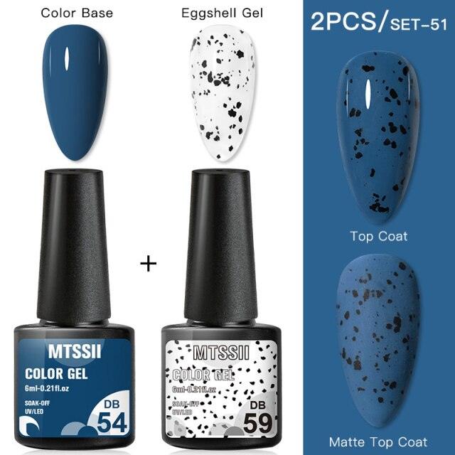 Luxury Gel Nail Polish Permanent Glossy Matte Egg Effect Elegant Stylish Eggshell Design For Women And Lady Nail Gel