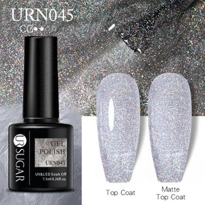 Matte Pink Blue Gel Nail Polish Semi Permanent LED Nail Art Design Elegant Warm Colors For Womens