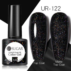 Brown Blue Gel Nail Polish UV LED Autumn Winter Series Matte And Glossy Colors Elegant Stylish Design For Womens