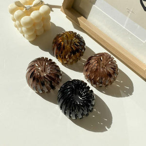 New Fashion Women Bun Hair Claw Horsetail Buckle Hair Clip Bird Nest Expanding Hair Accessories Female Ponytail Hair Accessories For Women