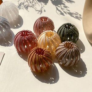 New Fashion Women Bun Hair Claw Horsetail Buckle Hair Clip Bird Nest Expanding Hair Accessories Female Ponytail Hair Accessories For Women