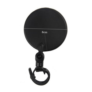 Bicycle Rearview Mirror Universal Handlebar Rearview Mirror 360 degree Rotate Rear View For Bike Bicycle Cycling Accessories Bicycle Rear Adjustable Rearview Mirror 360° Rotatable Rear-View Mirrors Handlebar Mounted Glass Mirror Universal Rearview