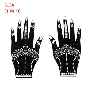 Fashion Women's Tattoo For Arm Temporary Body Paint Sticker Luxury Design For Wedding Party