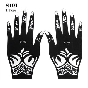 Fashion Women's Tattoo For Arm Temporary Body Paint Sticker Luxury Design For Wedding Party