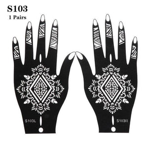 Fashion Women's Tattoo For Arm Temporary Body Paint Sticker Luxury Design For Wedding Party