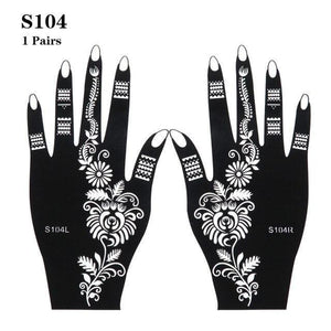 Fashion Women's Tattoo For Arm Temporary Body Paint Sticker Luxury Design For Wedding Party