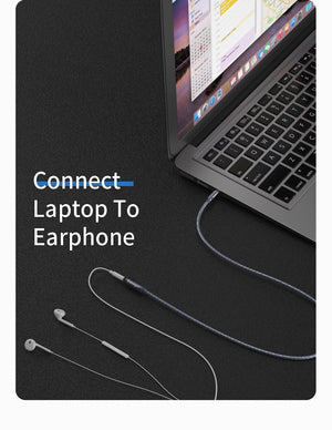 Audio Extension 3.5 mm Aux Cable Jack For Headphone Extender Cord