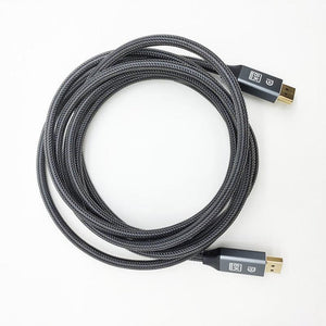 1m/2m/5m High Speed 1.4Gbp Slim and Flexible Ultra HD 8K 4K 144Hz 165Hz Display Port Adapter For Monitor PC Laptop Projector