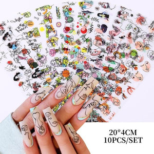Christmas Silver Snowflakes Nail Art Foil Transfer Glitter Stickers 3D Nail Art Decals Designer Manicuring Decoration Xmas Gift Nails Snowflake Nail Art Stickers Decals Christmas Nail 3D Self Adhesive Nail Stickers for Acrylic Nails Snowflake