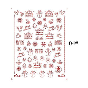 Sliver Bronzing Christmas Slider Nail Art 3D Decals Decoration Snowflake Nail Art Sticker Manicures Transfer Foil Xmas Gift  Nails Snowflake Nail Art Stickers Decals Christmas Nail 3D Self Adhesive Nail Stickers for Acrylic Nails Snowflake