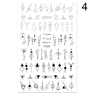 3D Nail Sticker Russian English Letter Sticker For Nails Foil Love Heart Design Accessories Fashion Manicures Sticker Decoration  Nail Art Stickers Water Transfer Nail Decals Full Wraps Gradient Acrylic Nail Kits for Women Manicure Decoration