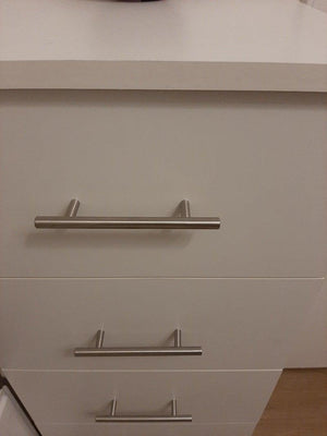 Stainless Steel Kitchen Door Cabinet T Bar Handle Pull Knob cabinet Knobs Furniture Handle Cupboard Drawer Handle Stainless Steel Hollow Bar Drawer Pulls Cupboard Knob for Kitchen Furniture Hardware
