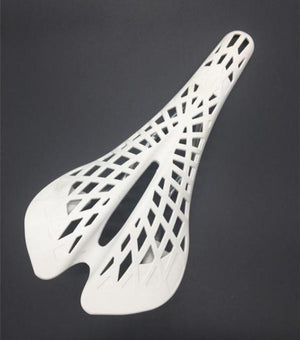 Lightweight Bicycle Front Seat Mat Bike Saddle Bicycle Seat Cushion Pad Breathable Soft Spider Web Saddle Cycling Bicycle Hollow Seat Saddle Comfy Ultra Light Mountain Bike Road Bicycle Saddle