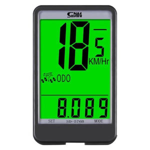 Cycling Wired Stopwatch Waterproof Bicycle Computer With LCD Digital Display Speedometer Wireless Wired Bike Computer Rainproof Speedometer Odometer Stopwatch For Cycling Accessories