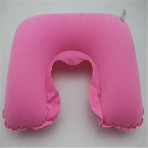 Inflatable Pillow Air Cushion Neck Rest U-Shaped Compact Plane Flight Travel Pillows Home Textile Air Adjustable Feather Soft Microfiber Neck Pillow Inflatable Neck Pillow Sleep with NO Neck Pain, Super Soft Memory Foam Neck Pillow Easy Washing