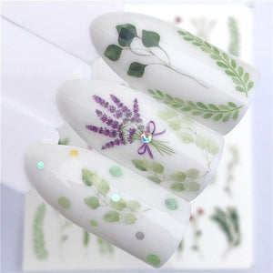 Fox Wolf Animal 3D Embossed Nail Sticker Flower Adhesive Manicure Slider Nail Art Tips Decorations Decals Manicure Design Golden Firework Star Accessories Heart Nail Art Stickers Glitter Decals Love Nail Sequins Laser Heart Nail
