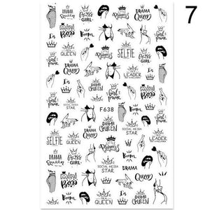 Flowers Leaves Line 3D Nail Stickers Autumn Winter Fall Leaf Design Transfer Sliders Abstract Waves Nail Art Decals Manicures  Decal Self-Adhesive 3D Wave Design Decoration for Women Girls Tape Nail Art Stickers Decal Decoration