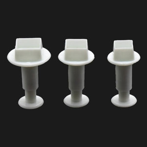 Fondant Cake Cookie Cutter Embossed Ejector Stamp Plunger Mold Kitchen Baking Cake Decorating Tools  Heart Shaped Cookie Mold Hand Press Cookie Dessert Cutter Pastry Decoration Tool Mooncake Maker