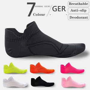 Professional Thin Anti-slip Breathable No Sweat Sports Marathon Basketball Yoga Running Socks For Athletic Men AND Women
