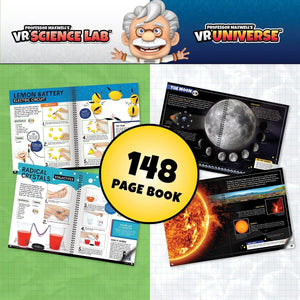 Professor Maxwell's Virtual Reality 2 in 1 Bundle Pack - VR Science Lab & Universe