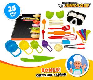 Professor Maxwell's Virtual Reality Cooking Kit for Kids - VR Junior Chef | Educational Food Science Kit