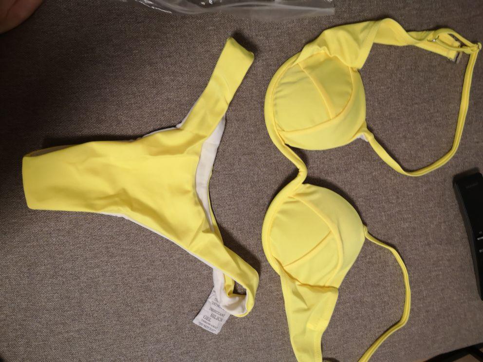 Push Up Unpadded Bikini Set Women 4 Colors Bandage Bikini Set Swimsuit Thong Bottom Swimwear Two Pieces Plain Bikini Bathing Suit Swimwear Bathing