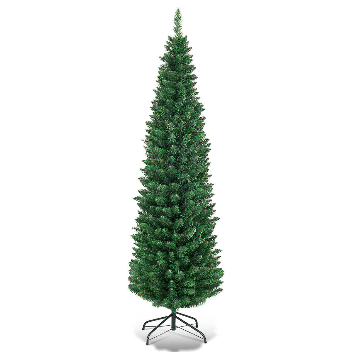 PVC Artificial Slim Pencil Christmas Tree-5 Feet