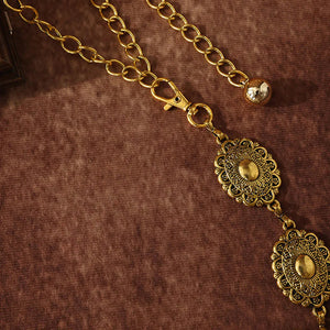 Retro Carved Waist Chain