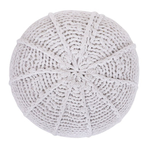 Jonathon Hand Knitted Pouf