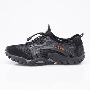 Quick Dry Men Sneakers Slip On Upstream Shoes Water Hiking Beach Surfing Shoes Sandals Barefoot Beach Sneakers Swim Boating Fishing Yoga Gym