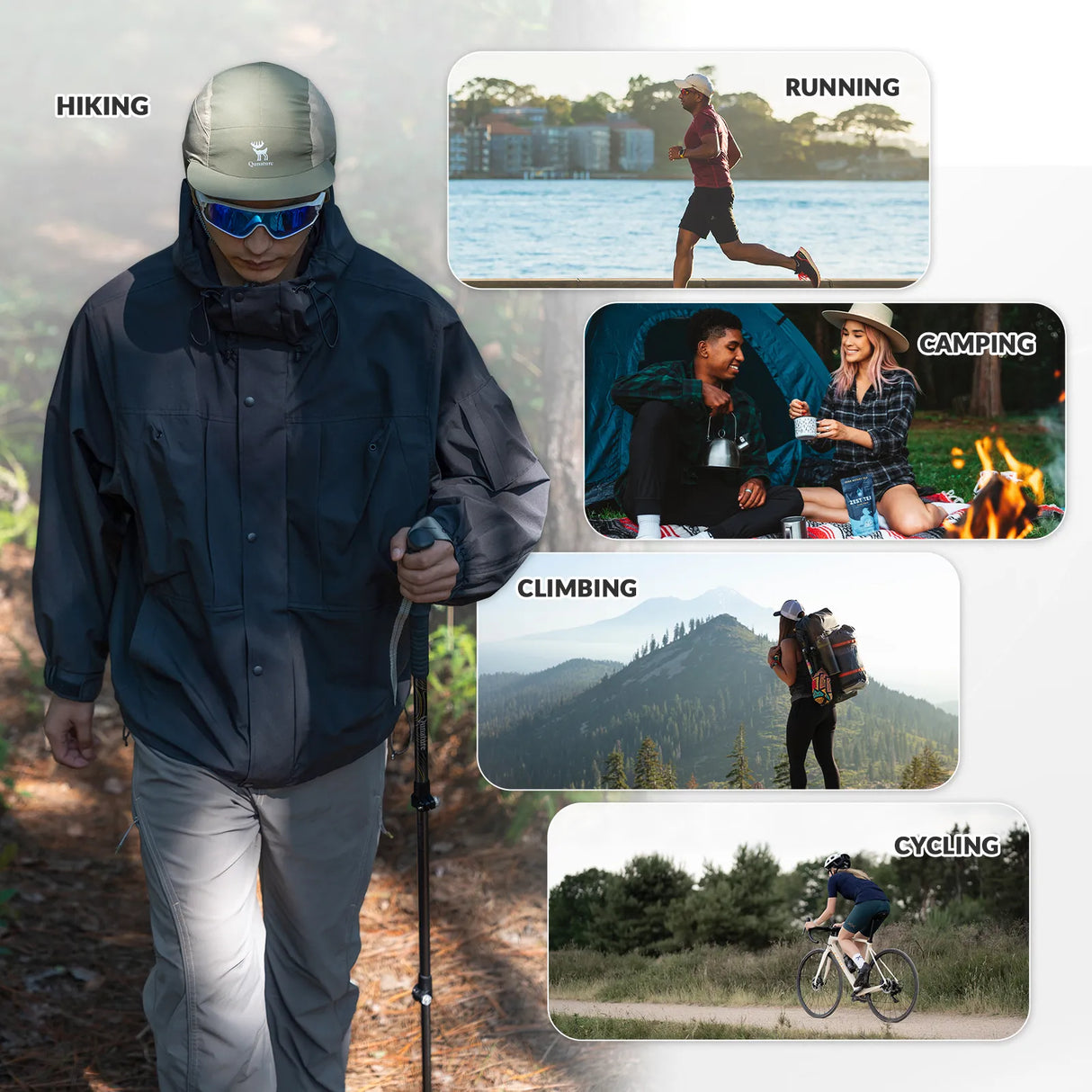 Fleece Baseball Cap with Ear Flaps – Winter Warm Hat for Windproof Running, Cycling & Hiking Cap