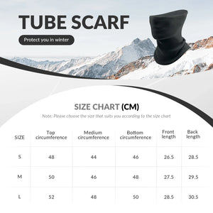 Double-Sided Fleece Integrated Face and Neck Warmer for Ultra Comfort