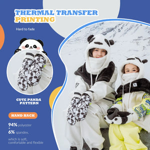 Kids Waterproof Windproof Insulated Ski Gloves