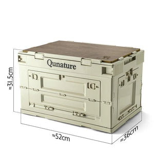 60L & 26L Multi-Door Folding Storage Box with Tabletop