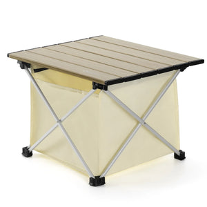 Lightweight Foldable Aluminum Table with Storage Bag
