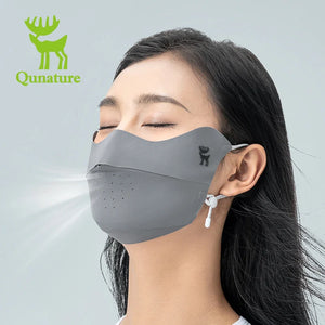 UV Protection Cool Face Mask – Breathable, Eye Coverage, Adjustable & Reusable
