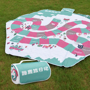 Outdoor Picnic Mat - Waterproof, Heat-Insulating, Spacious for 6-8 People