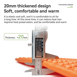 Ultralight Folding Sleeping Pad Waterproof R-Value 1.8 for Camping & Hiking