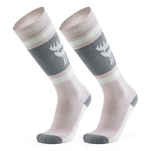 Wool Ski Socks Winter Warmth Shock Absorption for Skiing Comfort