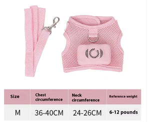 Pets Dog Vest Chest Strap Harness Air Conditioner Cooling And Breathable With Air Conditioner Pet Products