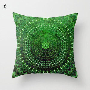 Rainbow Pillowcase Colorful Pillow Covers Cushion Cover Rainbow Throw Pillow Case Cushion Covers Abstract Swirl Rainbow Blue Green Red Bright Colors Wave Blend Throw Pillow Covers