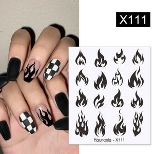 Rainbow Wave Love Heart Pattern Water Decals Stickers Butterfly Dragon Geometry Slider For Nails Art Decoration Tip Water Transfer Nail Decals Sticker For Pretty Girl Self-Adhesive Nail Decals Designer Nail Stickers for Acrylic