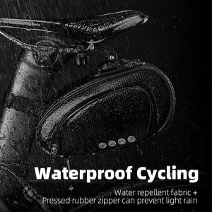 Rainproof Bicycle Bag Shock Proof Bike Bag For Reflective Large Capacity Seat Bike Bag Accessories Bag Seat Bag Bike Bag Under Seat Bicycle Bag Cycling Accessories Storage Pouch Bike For Mountain Road Bike