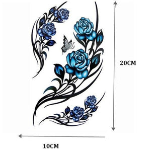 Realistic 3D Animals Tattoo Temporary Waterproof Sticker For Party Kids Men Women