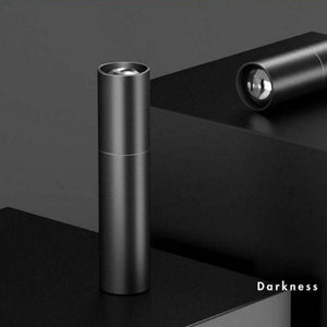 Rechargable Mini Portable Waterproof USB LED  Pocket LED Flashlight Hight Super Bright Flashlight Telescopic Zoom Water Resistant Torch  Great For Indoor/Outdoor Activities Night Camping Hiking
